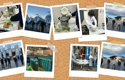 岡谷酸素見学の模様